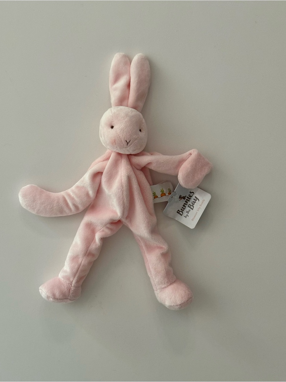 Bunnies by the Bay Soft Pink Bunny Lovey